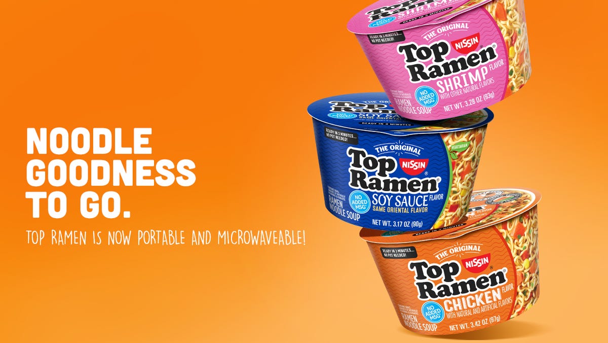 Top Ramen's New Microwavable Bowls Come In Four Different ...