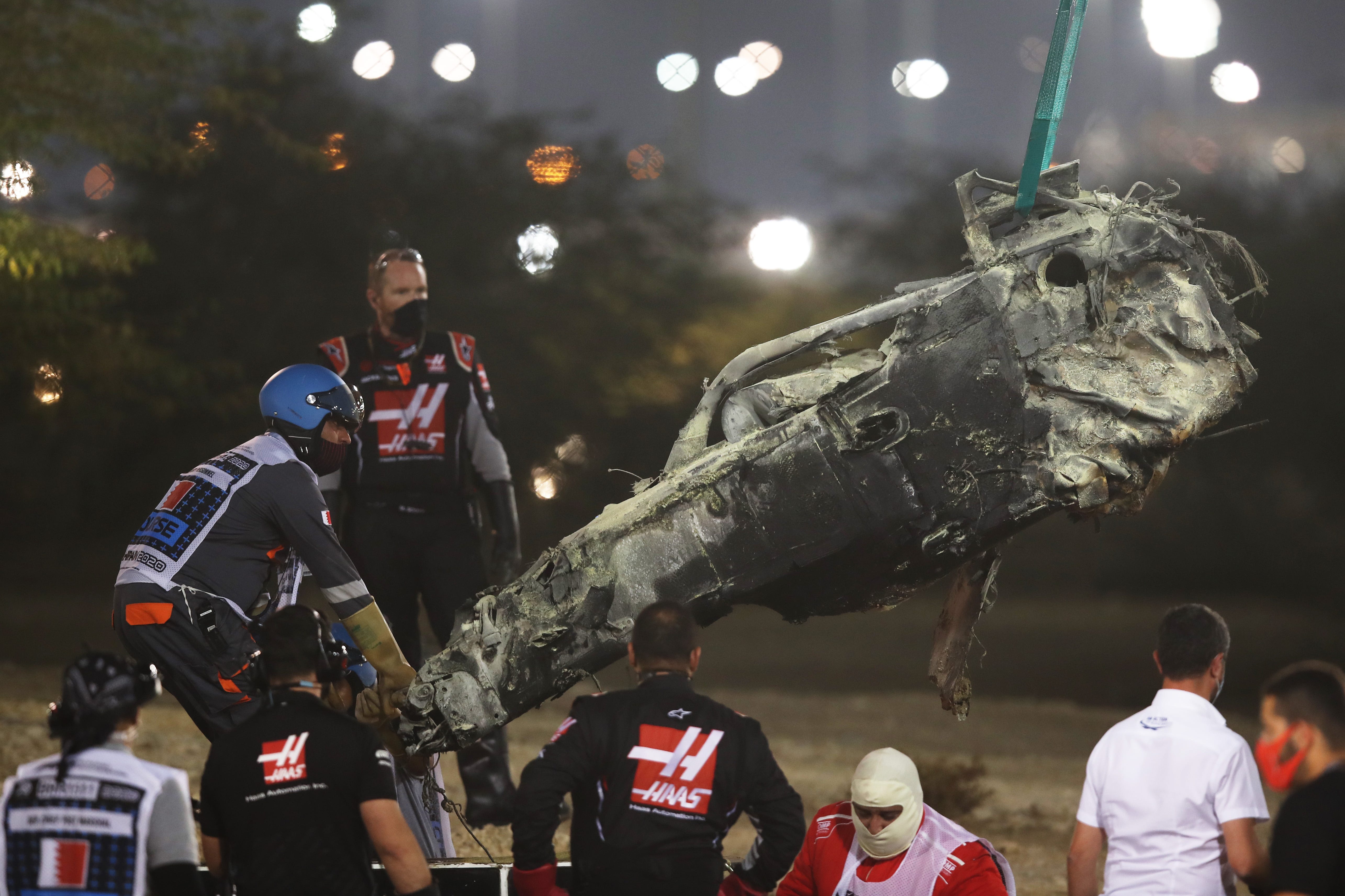 Romain Grosjean's Burnt Formula 1 Car Will Go on Display