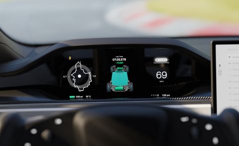 Tesla Model's Plaid Track Mode