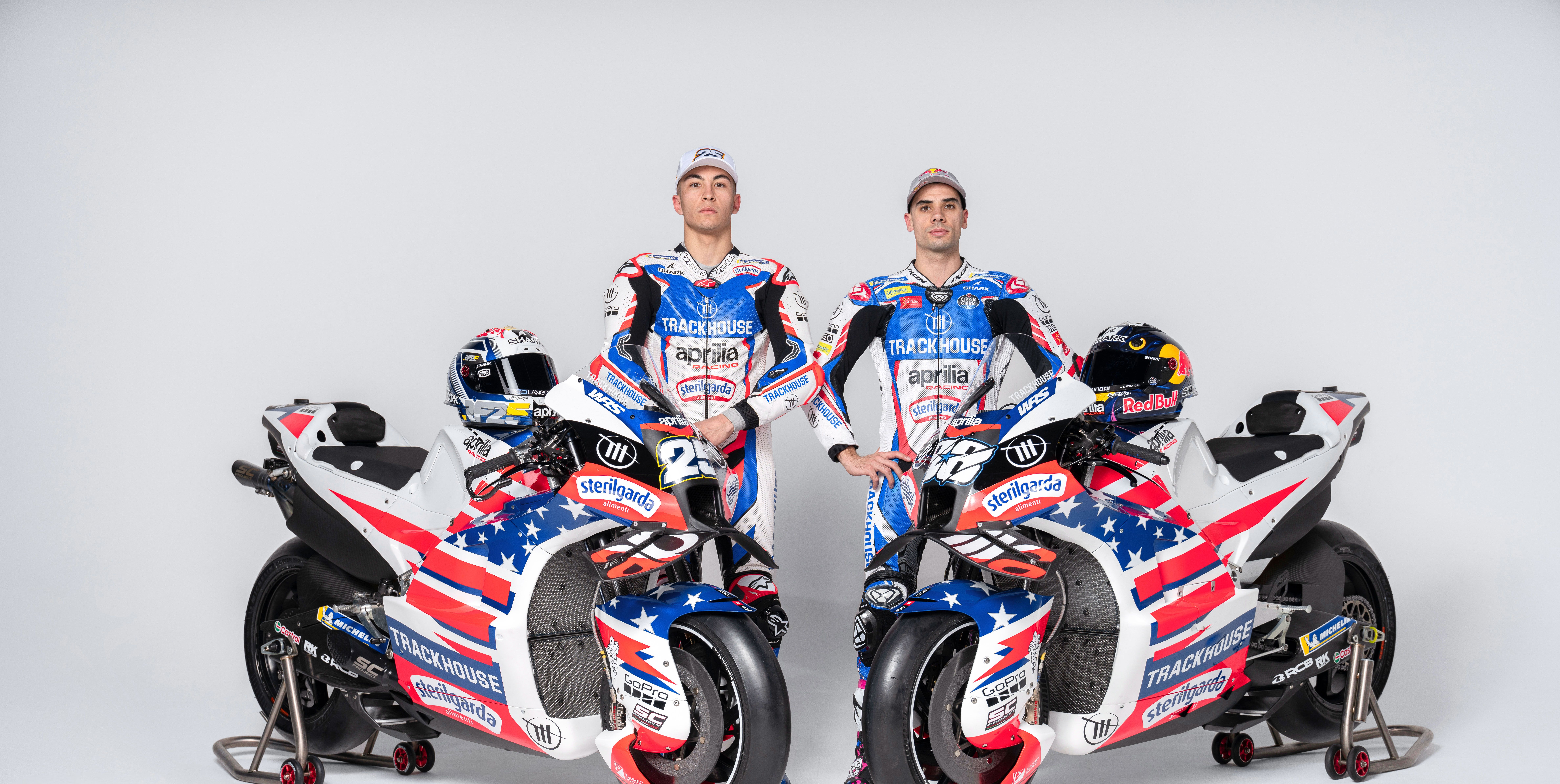 Trackhouse Racing Waves Stars and Stripes Livery for America's First Moto GP Entry