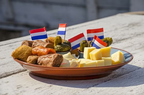 nederlandse hapjes of dutch snacks