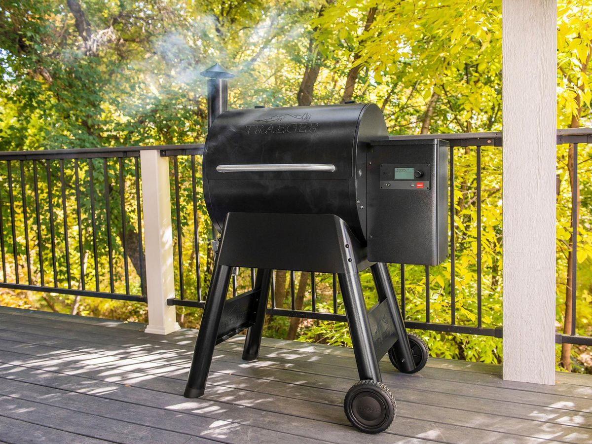 Backyard Pro Wood / Charcoal Smoker Grill w/ Grates (60)