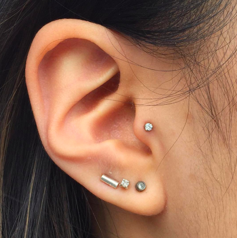 opleiding gazon landen Ear piercings - 13 piercing types and how painful they are