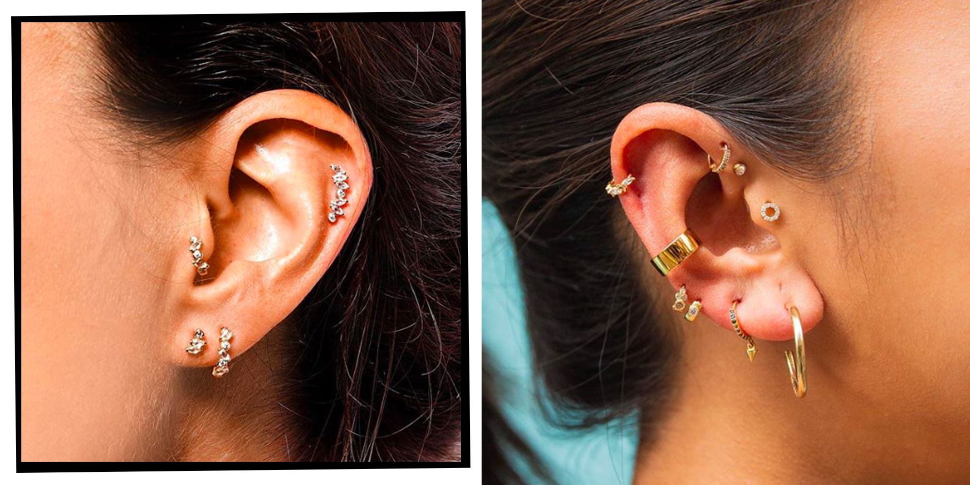 how to remove a tragus hoop earring