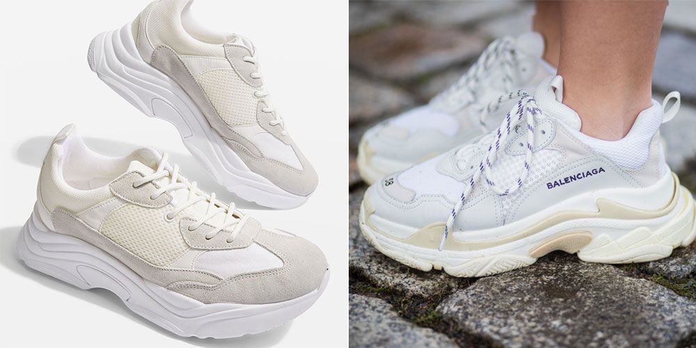 Balenciaga dupe trainers