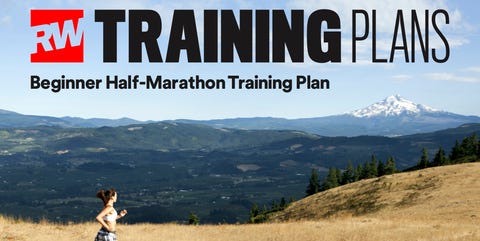 Beginner half marathon training schedule