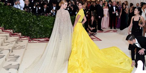 All The Dresses With Trains At The Met Gala 2018 Most