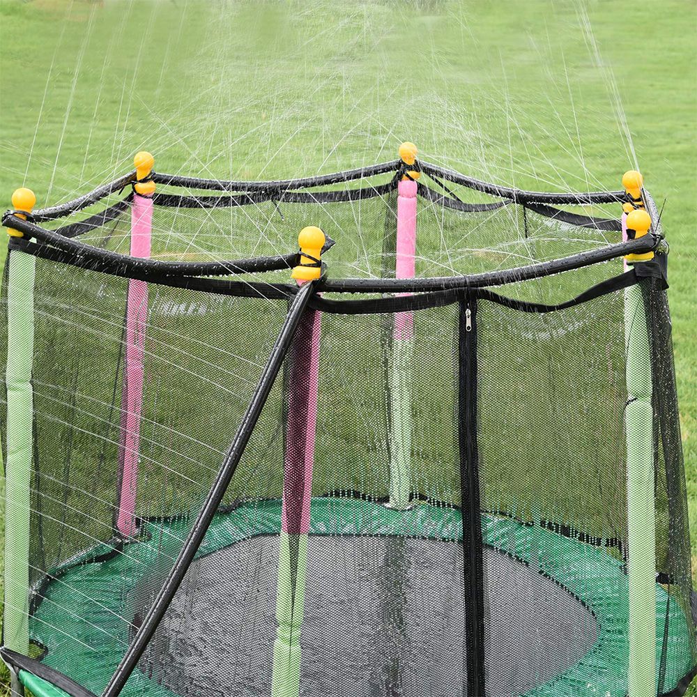 Landrip Trampoline Sprinklers For Kids Trampoline Spray Hose Water Park Fun Sum 