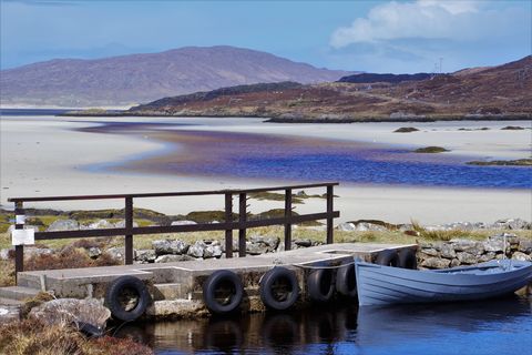 Tranquil Scenes and Spring Sunshine in Eilean Siar, Outer Hebrides, Scotland