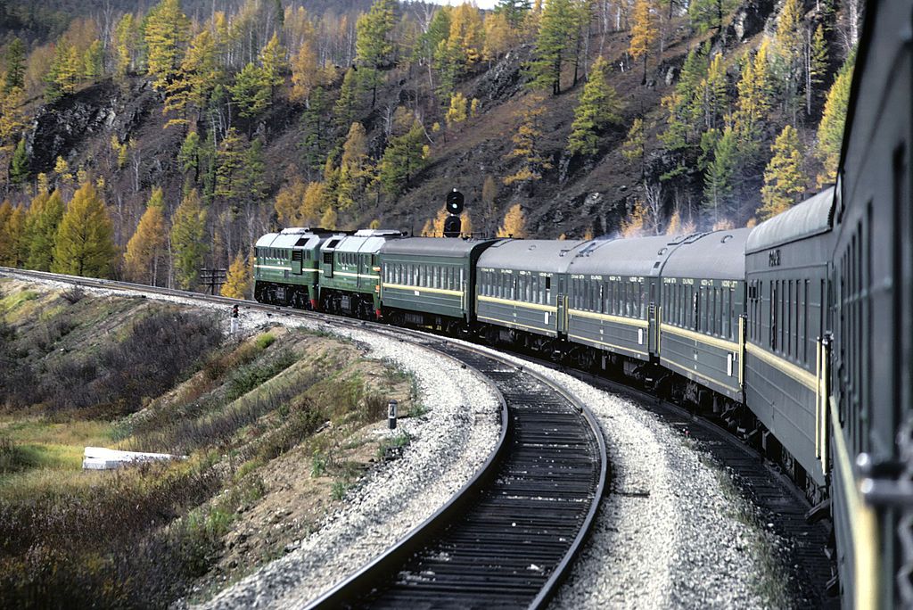 trans siberian rail route