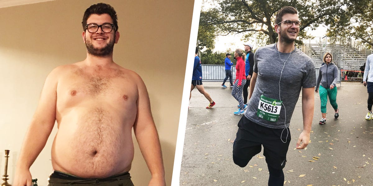 Man Achieves 115 Lb Weight Loss Transformation Now Runs Half Marathons