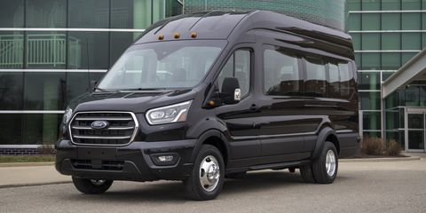 Ford Transit Front 2020 года
