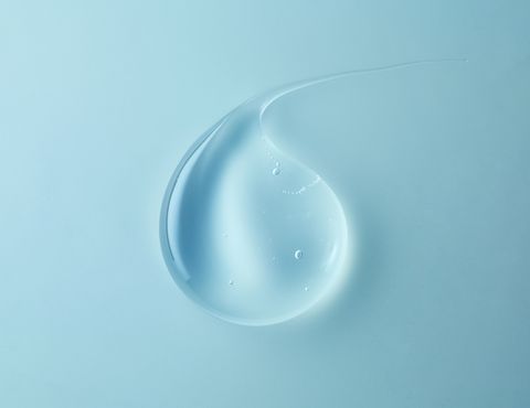 transparent gel drop