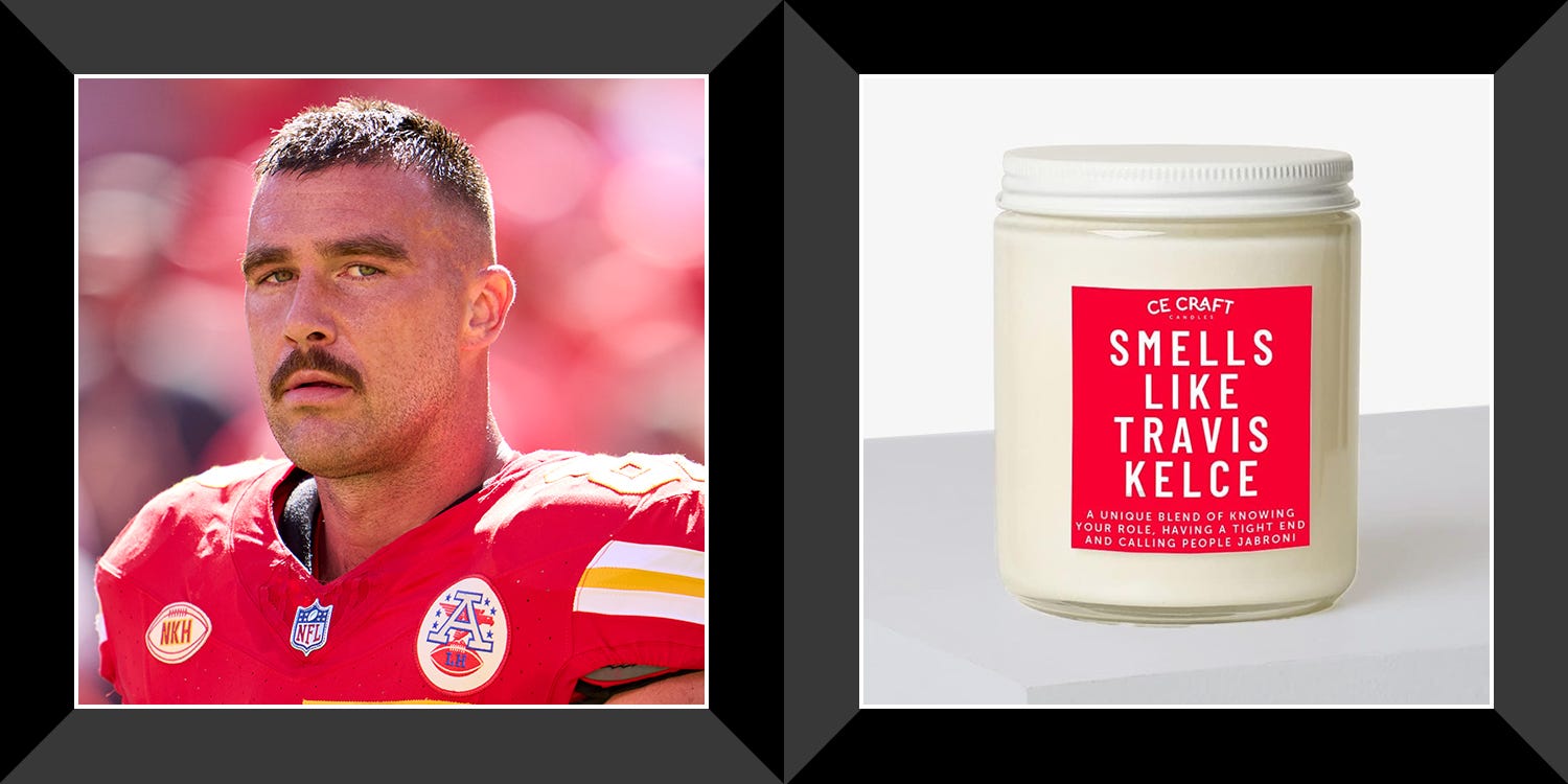 Here's Where to Find the Best Travis Kelce Merch the Internet Has to Offer