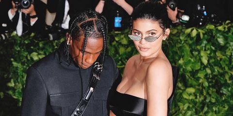 travis scott and kylie jenner at the met gala 2018