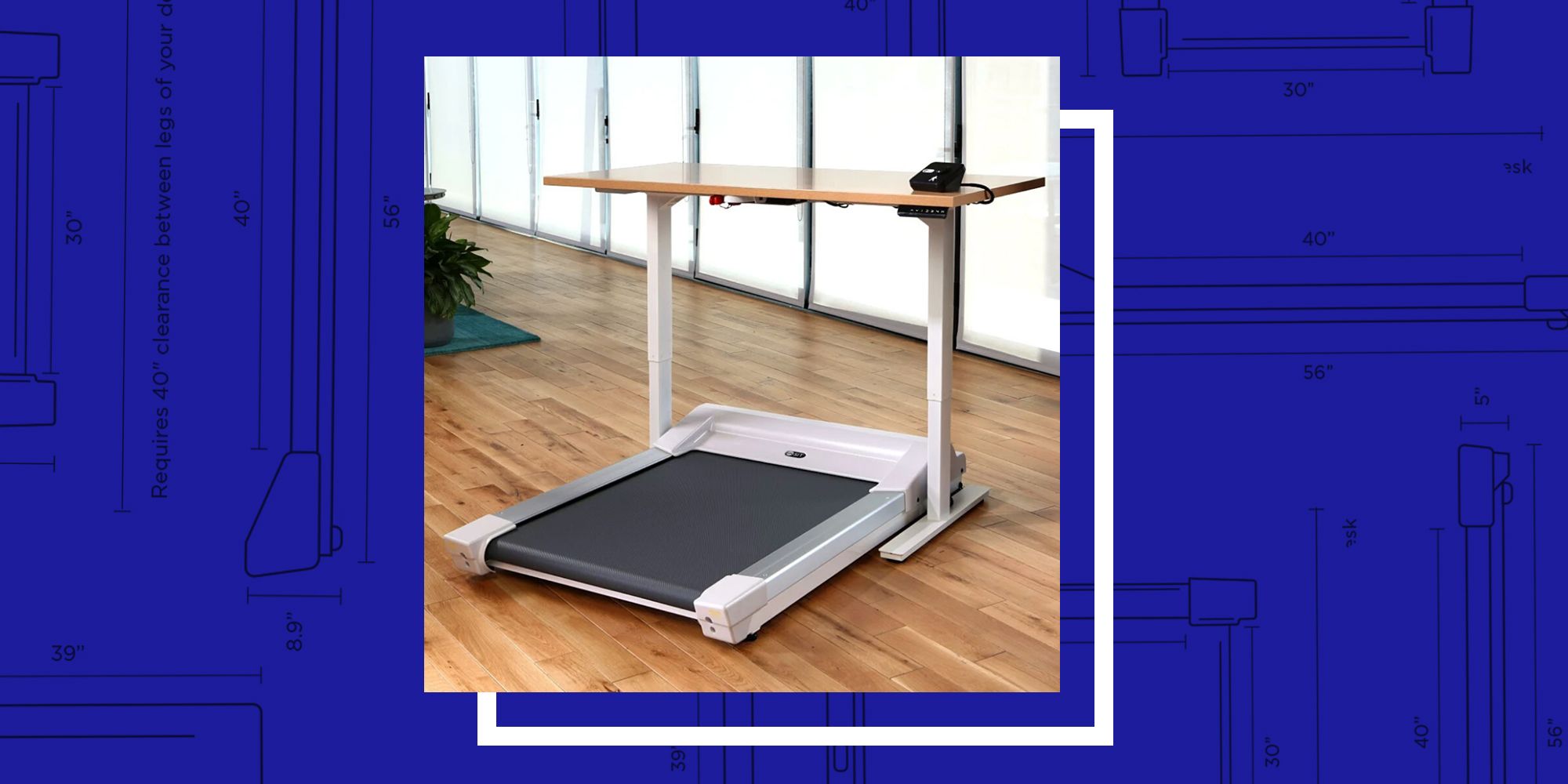 Dr McBabe's Walking Treadmill Desk .. Portable and Adapts to most treadmills 