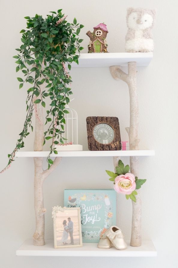 nursery shelf decor ideas