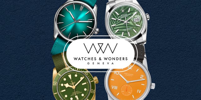 watches and wonders 2021 trend colorful dials