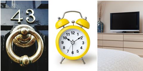 Alarm clock, Clock, Watch, Pocket watch, Home accessories, Interior design, Wall clock, Analog watch, 