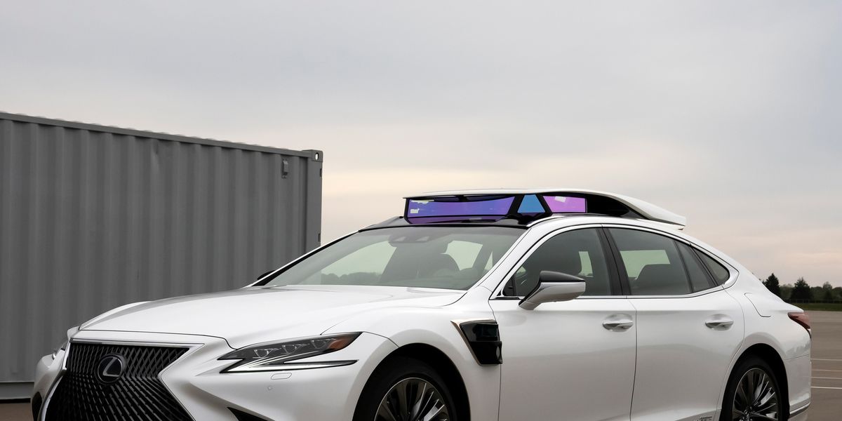 SelfDriving Lexus LS to Give Rides at 2020 Tokyo Olympic Games