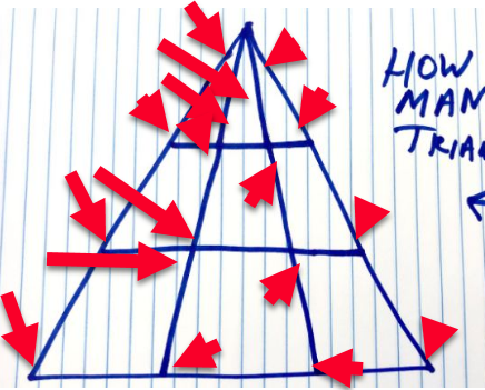 How many triangles are there. Смотреть фото How many triangles are there. Смотреть картинку How many triangles are there. Картинка про How many triangles are there. Фото How many triangles are there