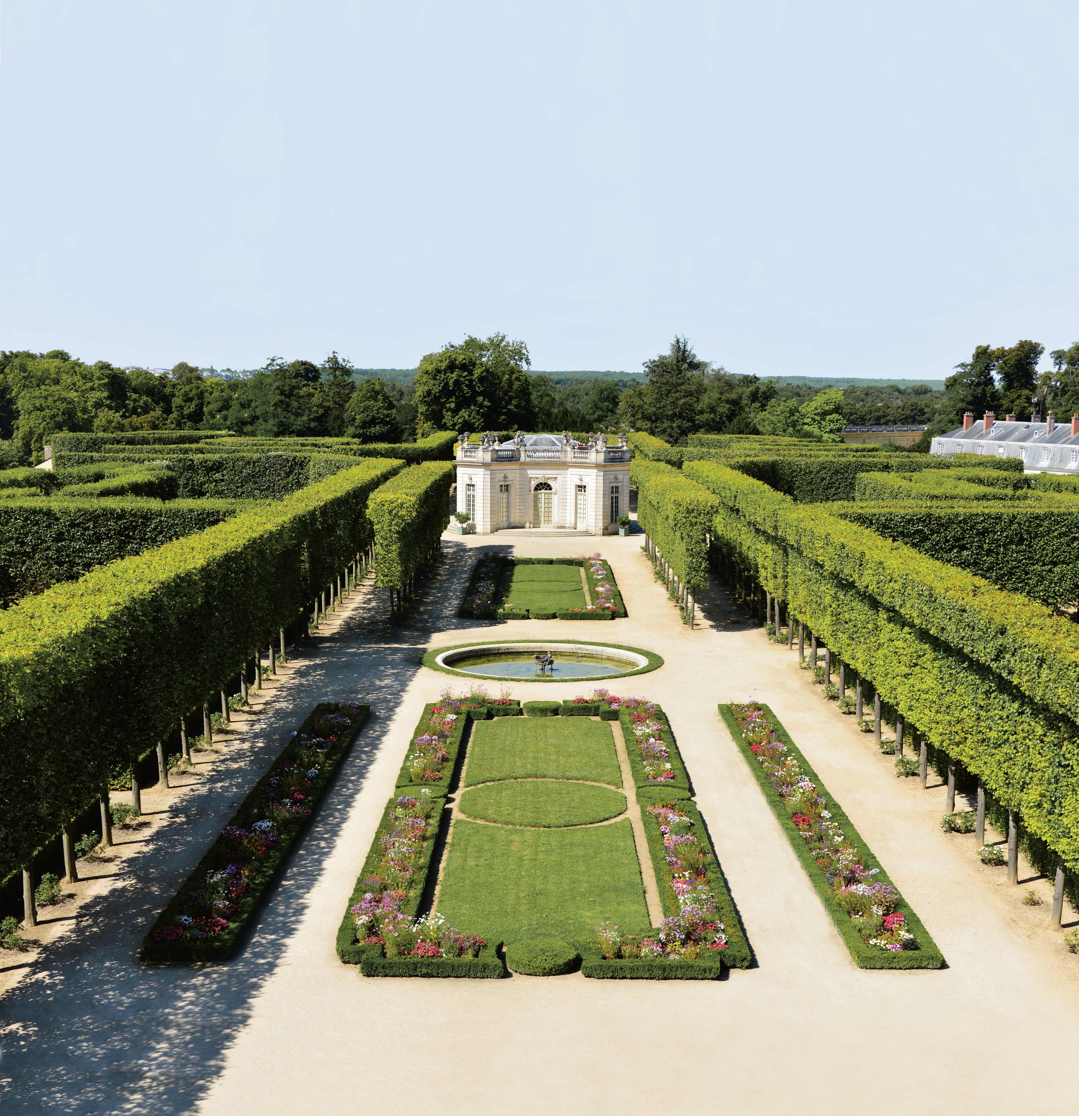 Gardens Of The Trianon Gardens Of Versailles