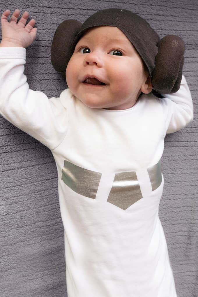 princess leia baby outfit