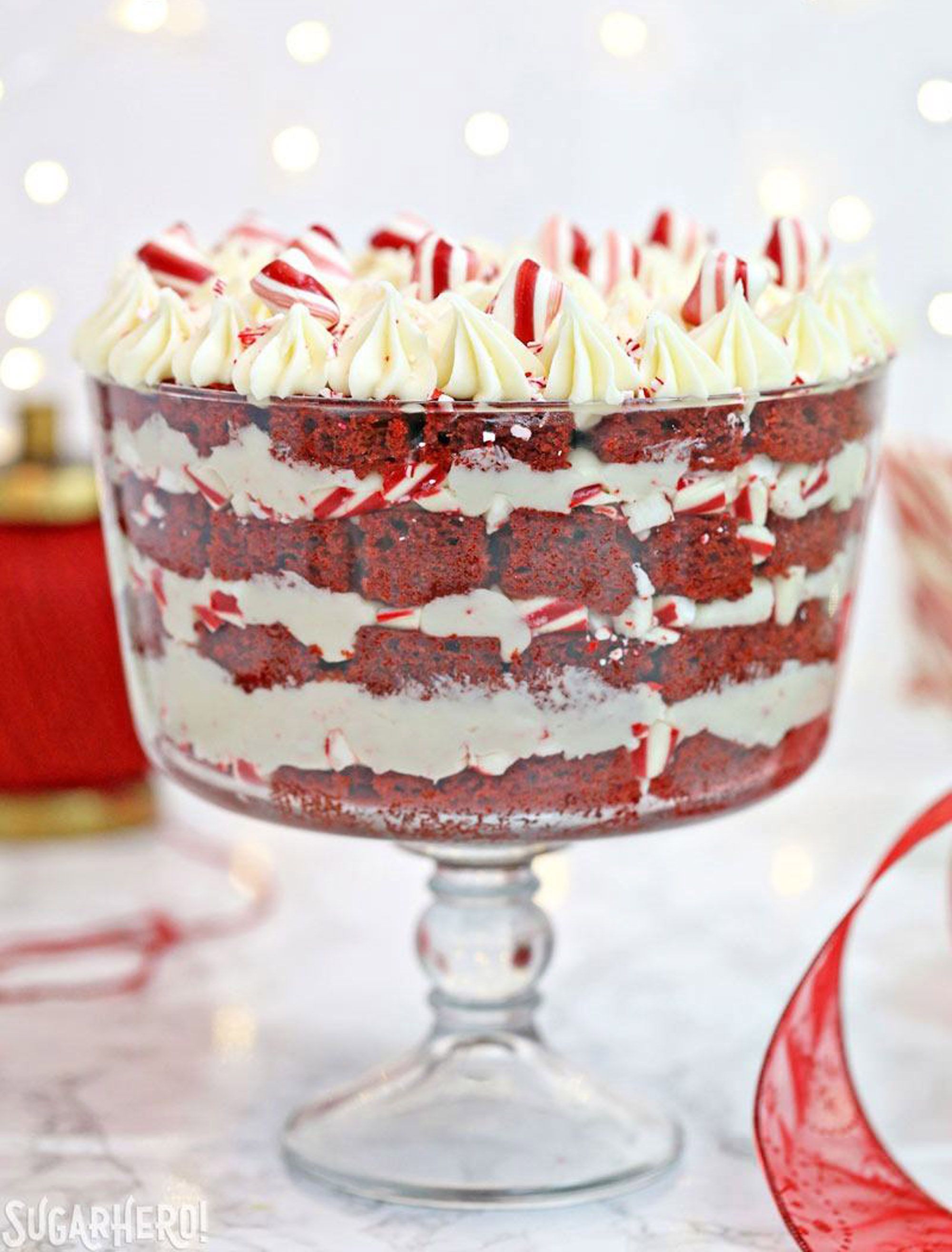 Image result for christmas trifle"
