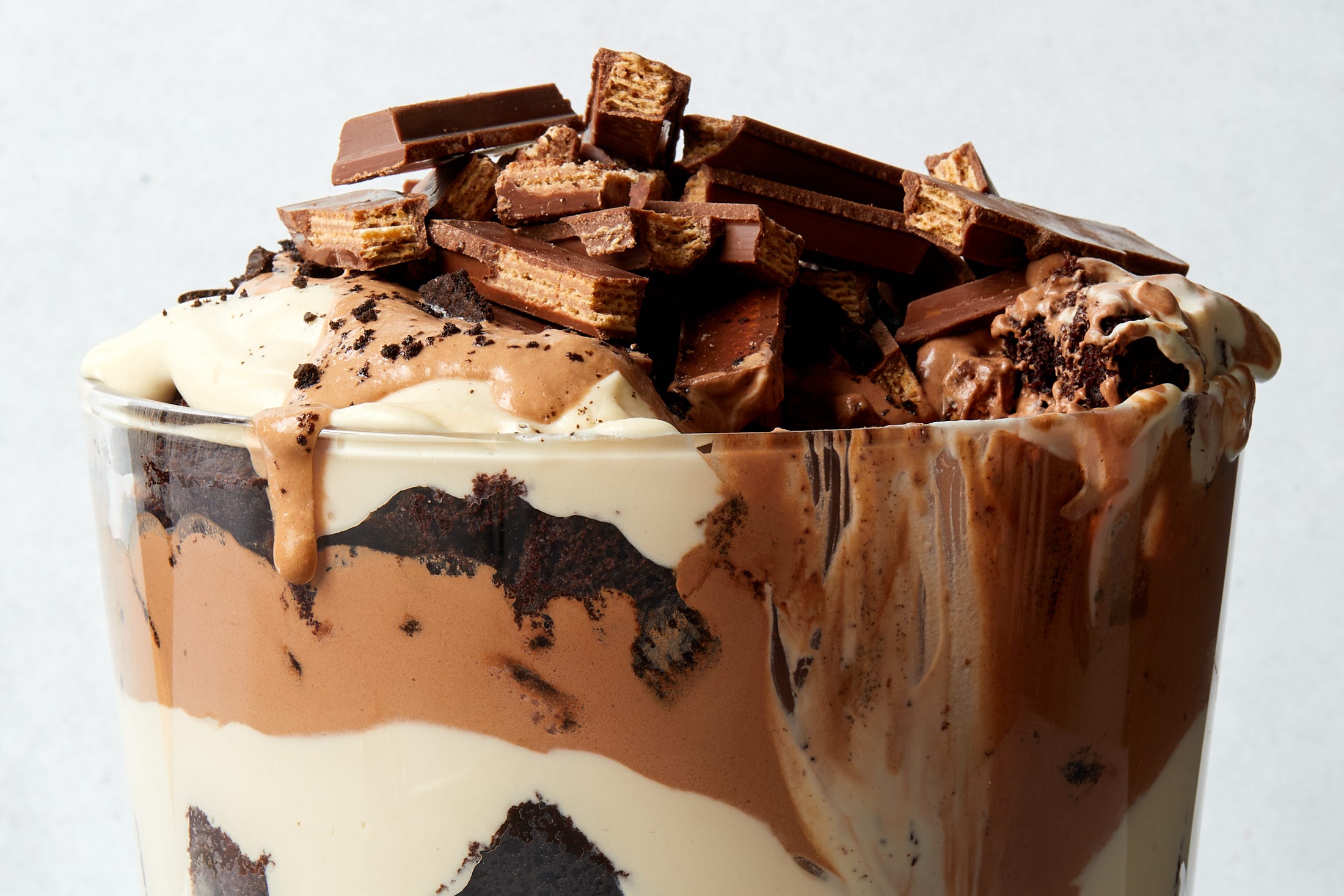 Triple-Chocolate Trifle Is Over The Top In The Very Best Way