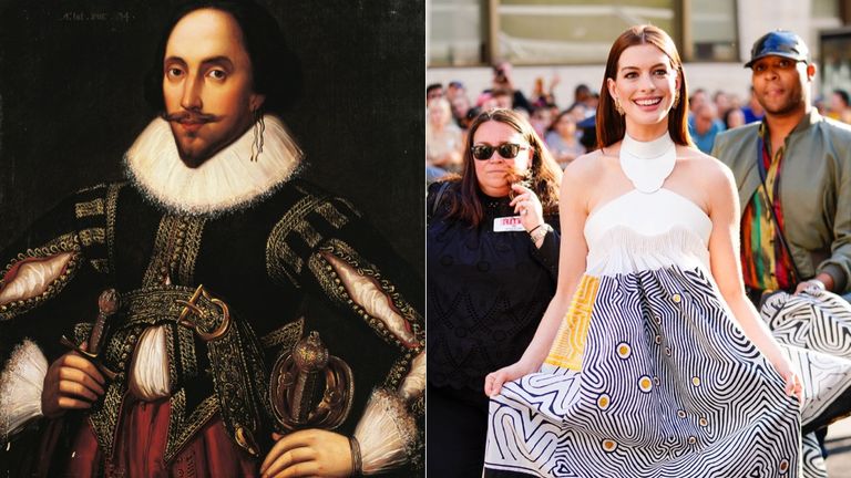 Anne Hathaway's Husband Looks Like Shakespeare, Who Was Married to a