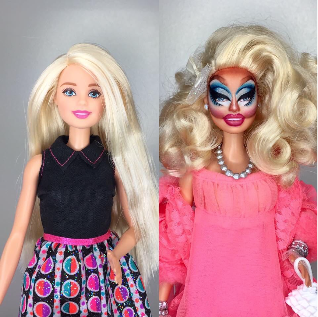 drag queen barbie doll