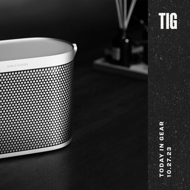 today in gear october 27 2023 bang and olufsen beosound a5 aluminum speaker