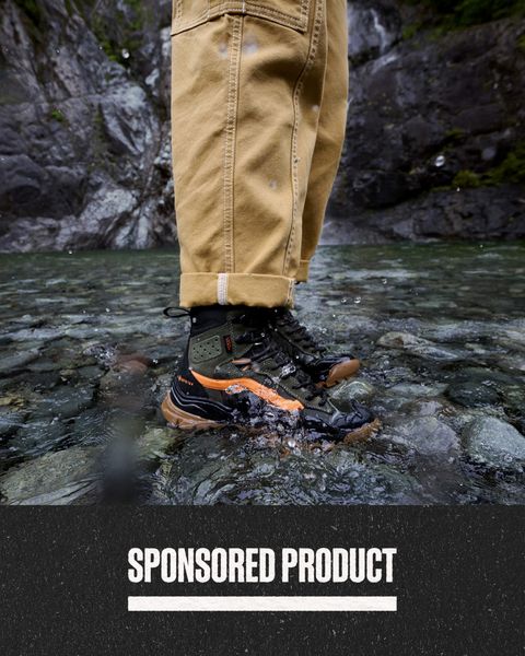 sponsored product a person standing in front of a waterfall vans ultrarange exo hi gore tex mte 3