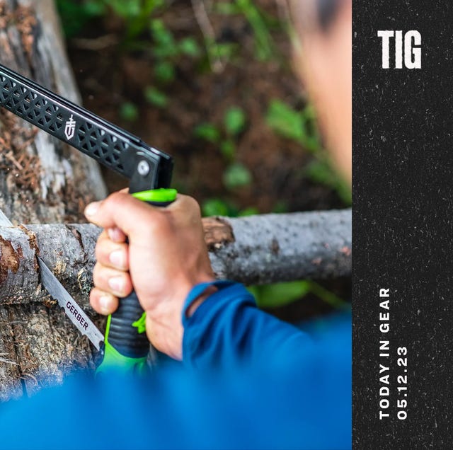bugün viteste 12 mayıs 2023 gerber gear freescape kamp testeresi kullanan adam yeşil
