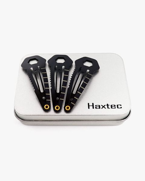 haxtec 3 pack multi tool tactical hair clips