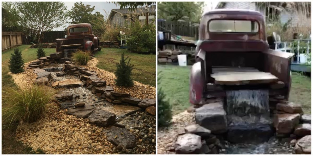 Pickup Truck Rental >> How to Make a DIY Truck Waterfall for Your Backyard Pickup Truck Rental >> How to Make a DIY Truck Waterfall for Your Backyard