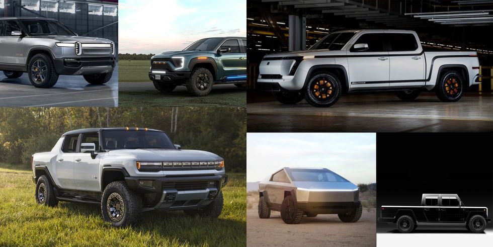 Check Out All the Electric Pickup Trucks Coming down the Pike