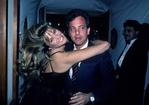 true story famous songs billy joel and christie brinkley  photo by sonia moskowitz images getty images