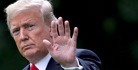 President Trump Departs White House En Route To Florida