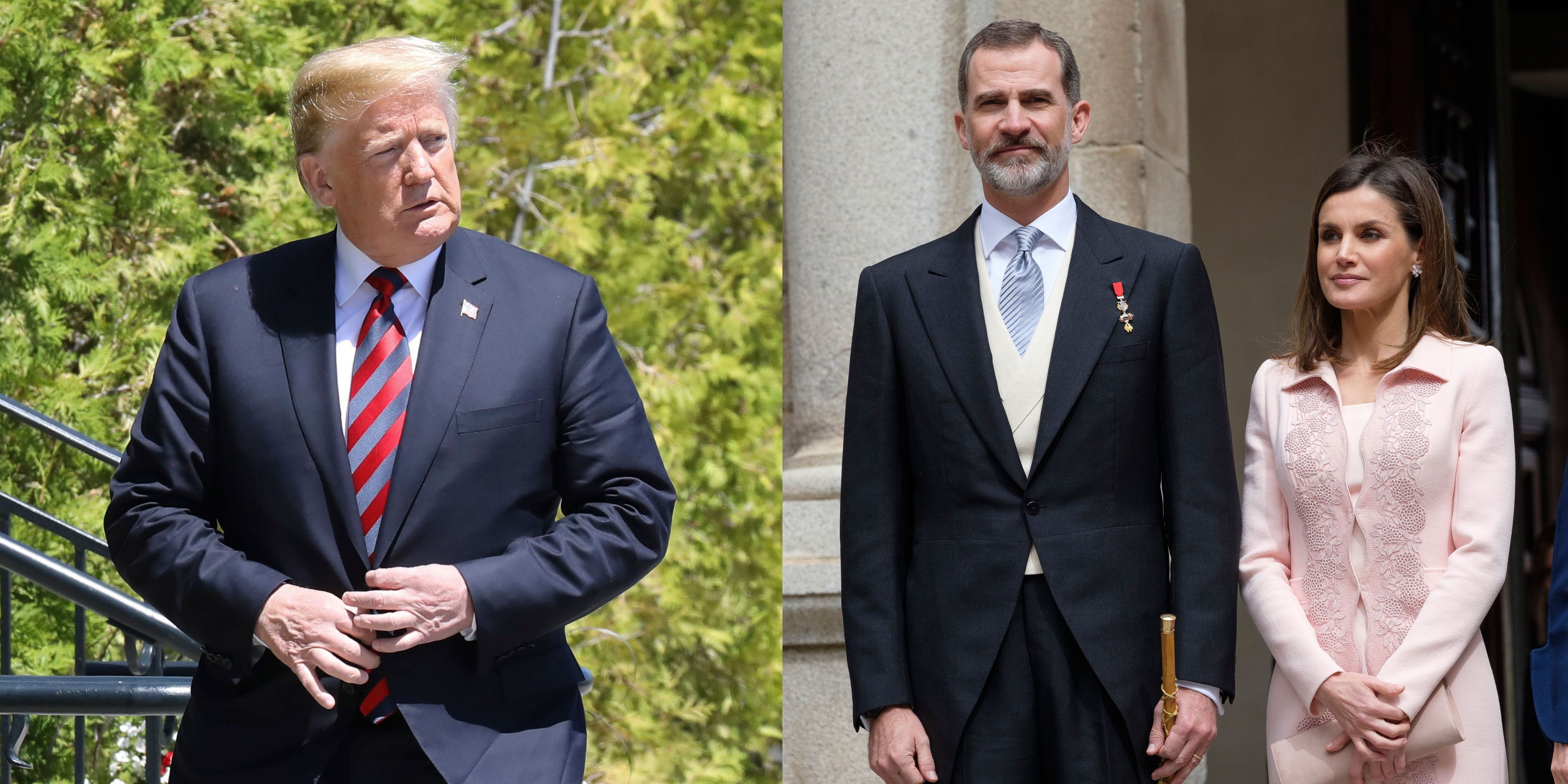 Donald Trump To Meet With The King Felipe And Queen Letizia Of Spain Later This Month