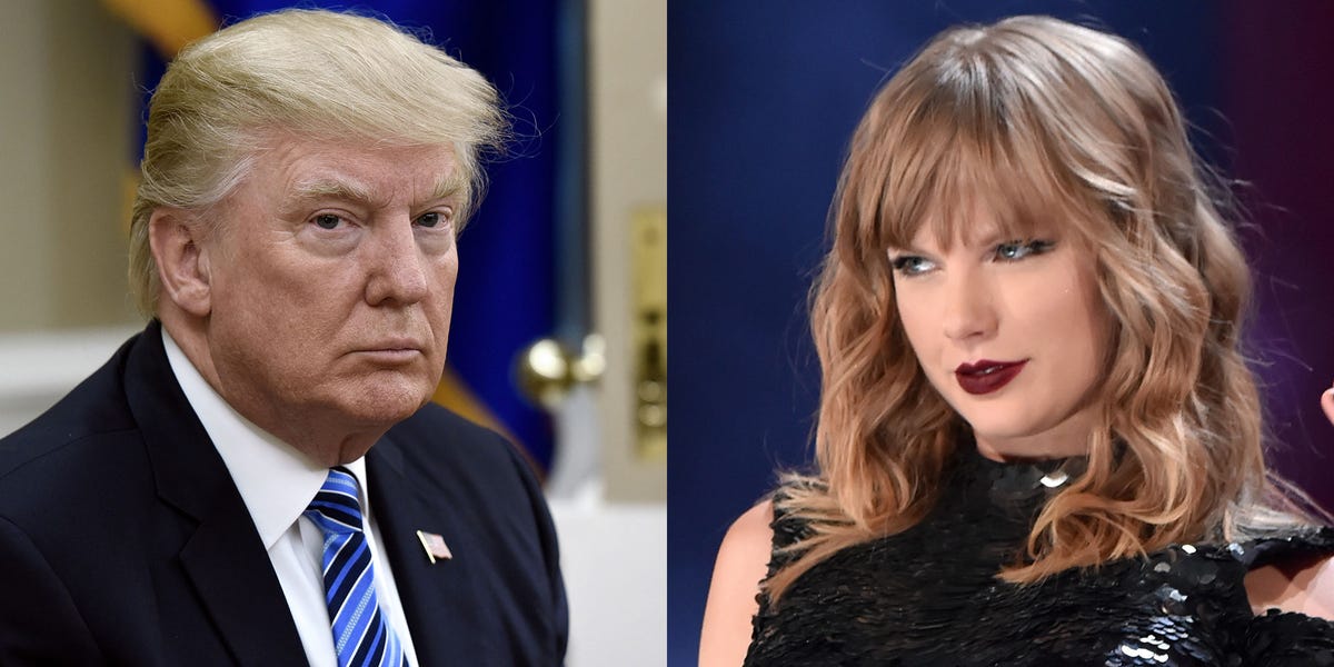 Donald Trump Responds to Taylor Swift's Democratic Endorsement With