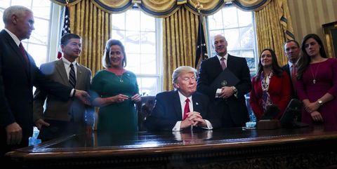 Trump signs Executive Orders