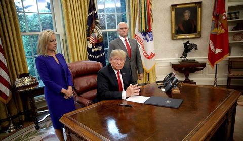 President Trump Signs Executive Order Ending Family Separations At Border