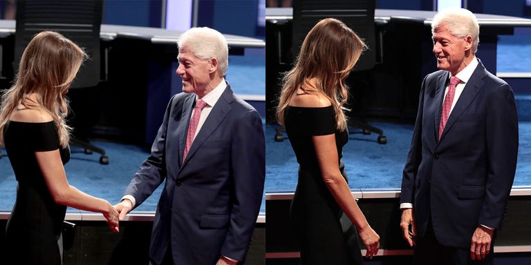 Картинки по запросу melania trump bill clinton