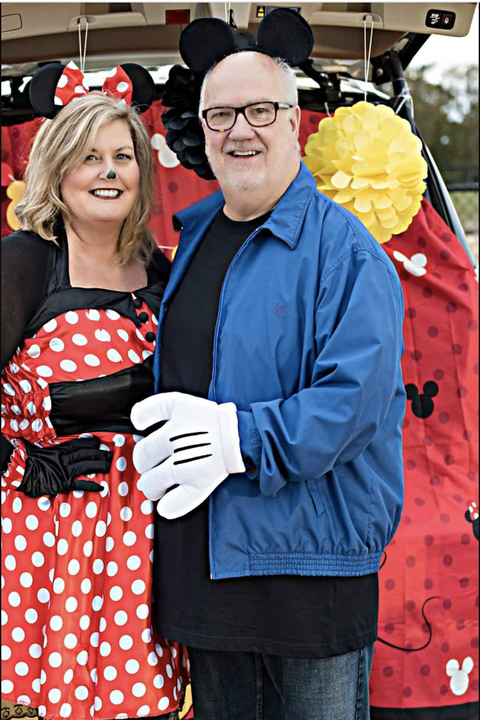 trunk or treat ideas mickey and minnie