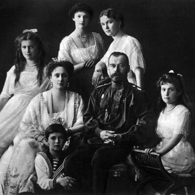 Tsar Nicholas Ii Of Russia With His Family