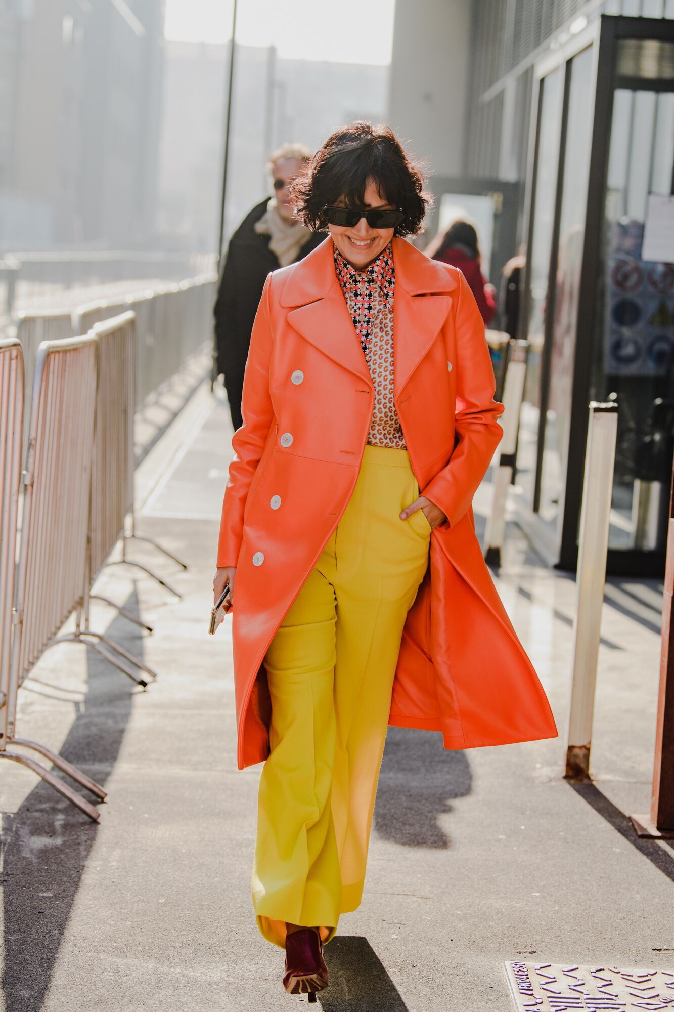 orange and yellow outfits