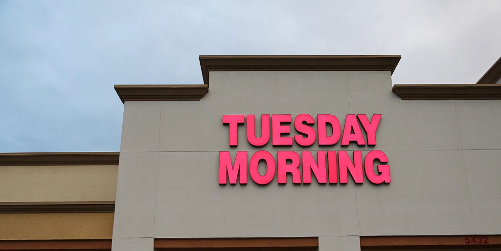 Tuesday Morning Store Bankruptcy