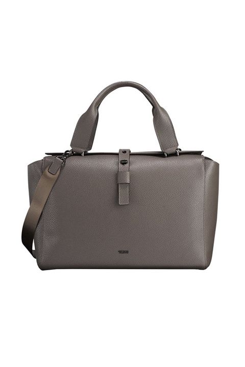 Bag, Handbag, Fashion accessory, Brown, Leather, Shoulder bag, Luggage and bags, Beige, Material property, Satchel, 
