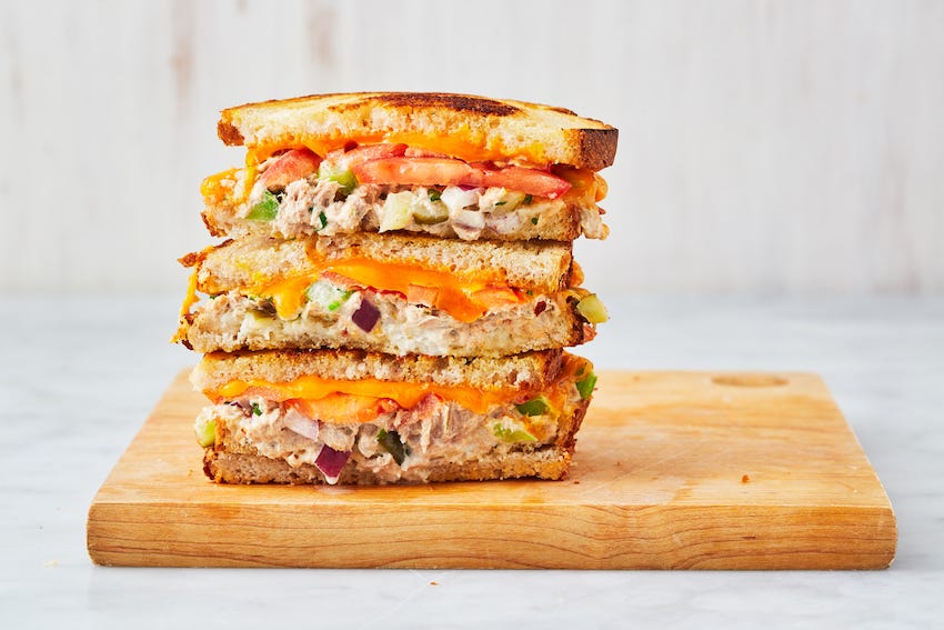 Here's How To Make A Tuna Melt Even BETTER Than Your Local Diner